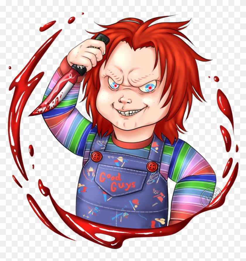 Chucky Drawing Childs Play - Cartoon Clipart #5670603