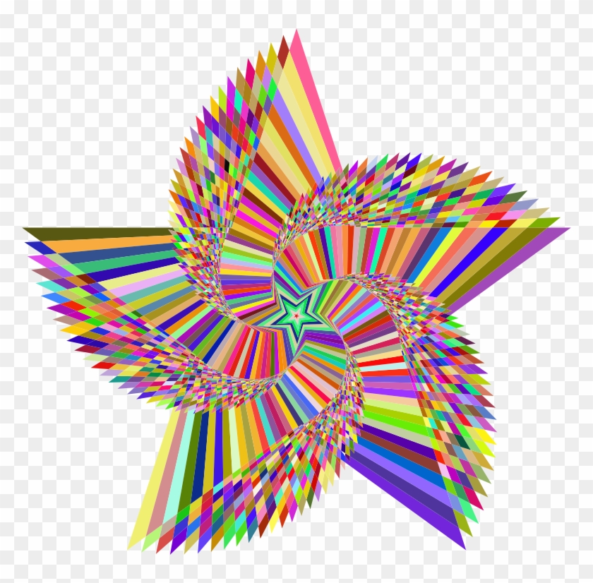 Dying Star 4 Clipart Icon Png - Colorful Kites Transparent Png #5671145