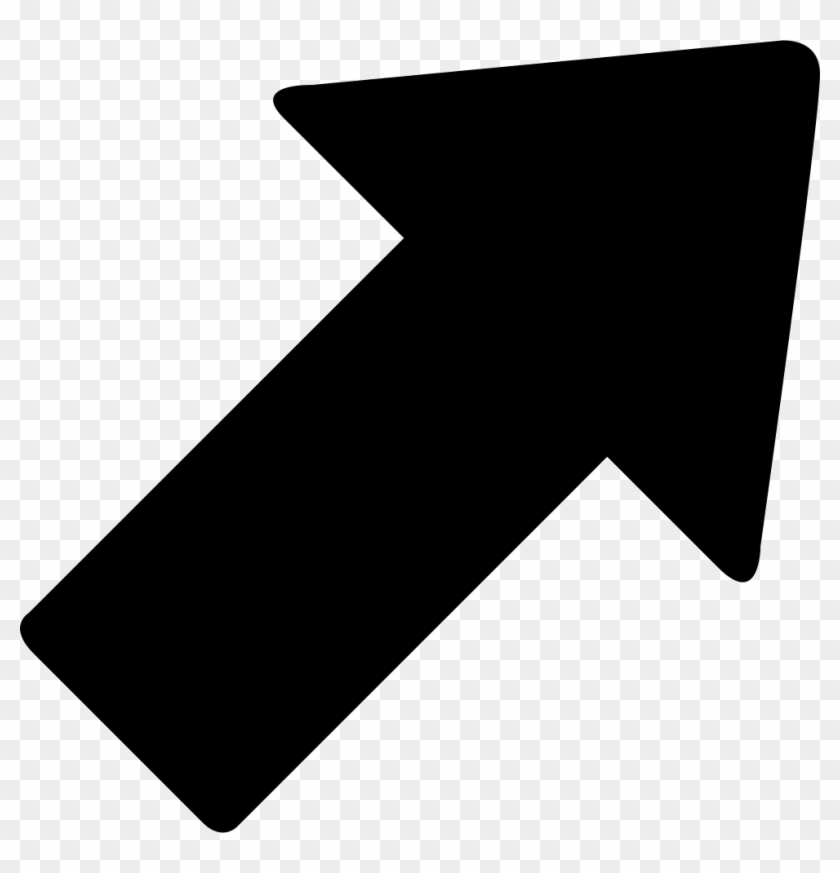 Cursor Arrow Comments - Arrow Pointing Up Right Clipart #5671147