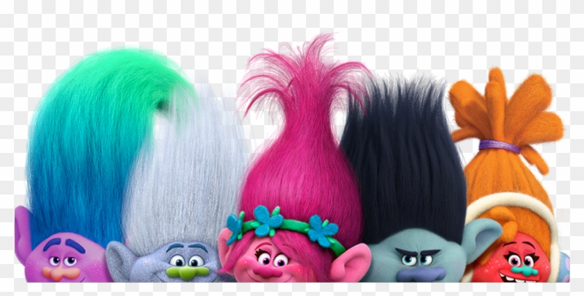 Troll Sticker - Trolls Hair Cotton Candy Labels Clipart #5671505