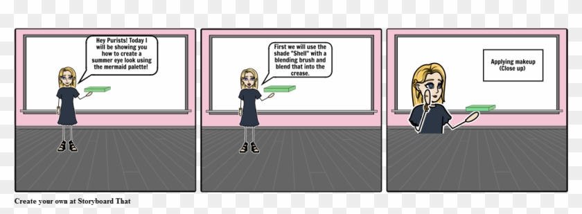 Mermaid Palette - Cartoon Clipart #5671726