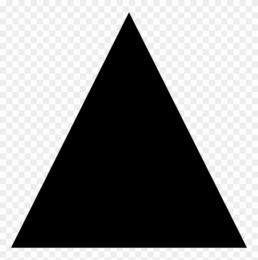 Clip Art Stock File Arrowup Wikipedia Filearrowupsvg - Black Triangle Transparent Background - Png Download