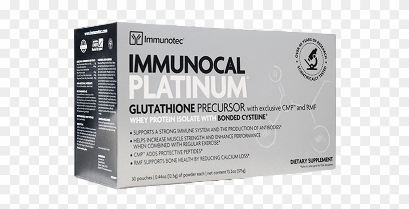 Immunocal Platinum Glutathione Precursor - Box Clipart #5672223
