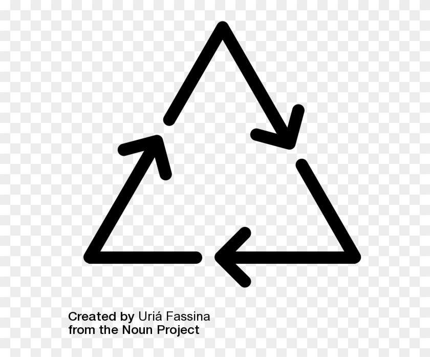 Reuse, Recycle Triangle Icon - Electricity Icon Png Clipart