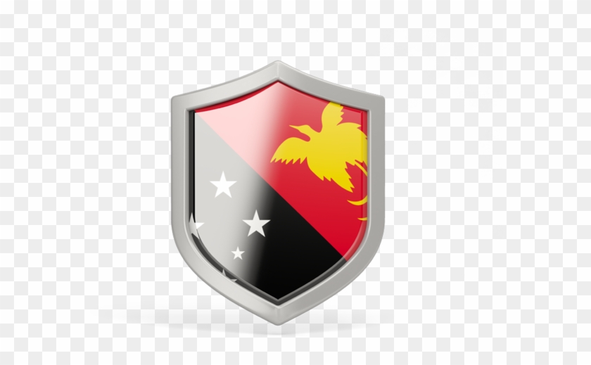 Papua New Guinea Flag Logo Clipart