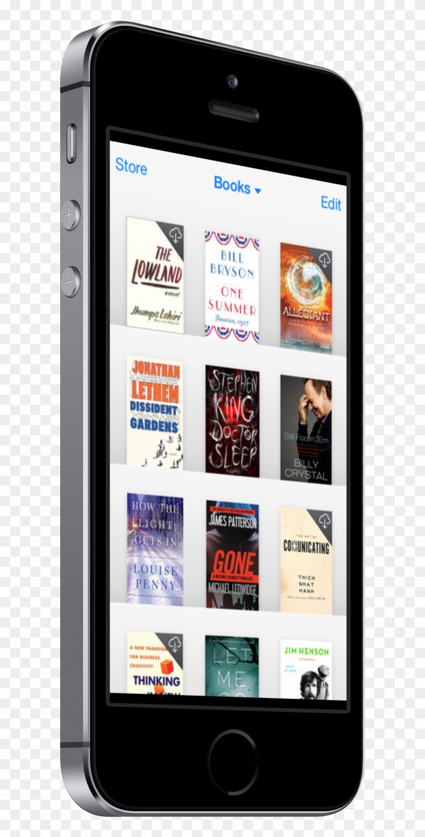 Ibooks Finally Ends Flirtation With Skeuomorphism, - Iphone Clipart #5672689