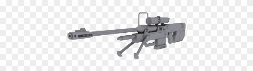 Halo 3 Sniper Rifle - Aileen Pacete Trike Patrol Clipart