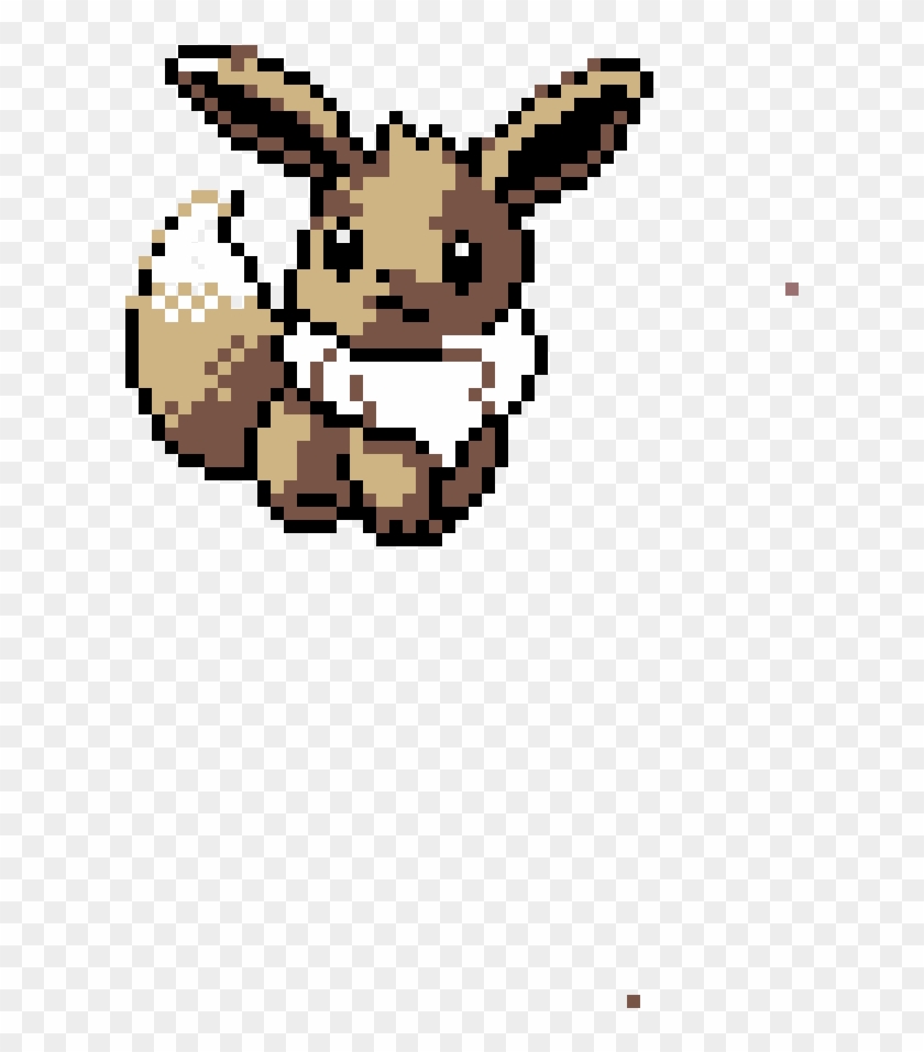 Pixel Art Minecraft Skiny , Png Download - Eevee Pixel Art Minecraft Clipart