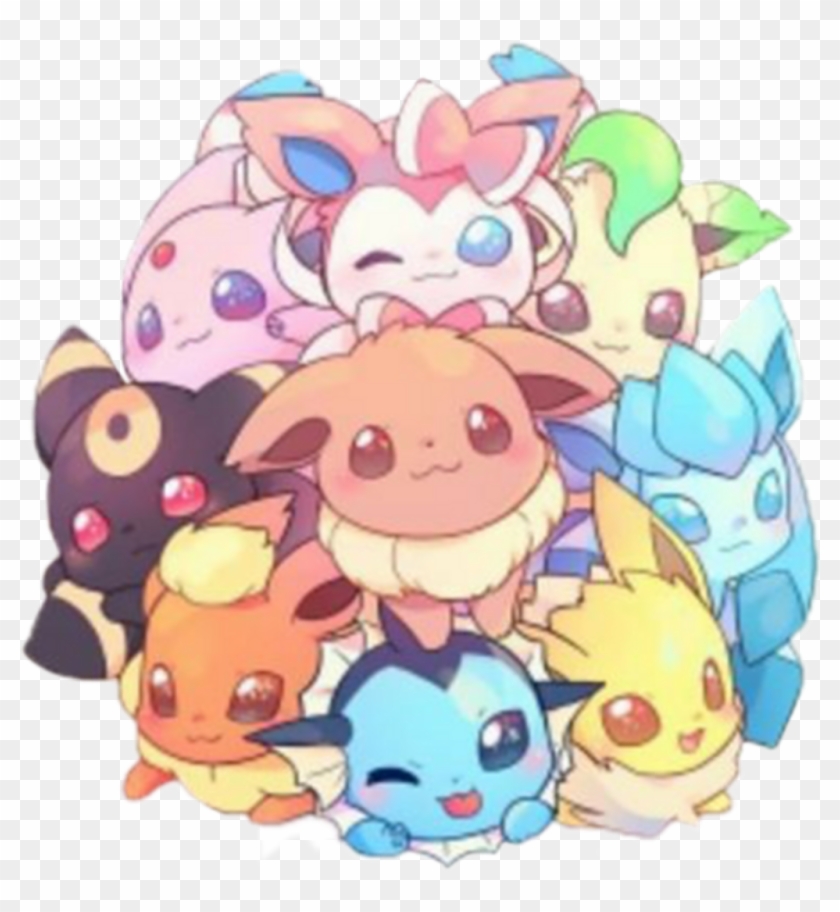 #kawaii #cute #pokemon #poke'mon #eveevolution #evee - Ld Shadow Lady Anime Clipart