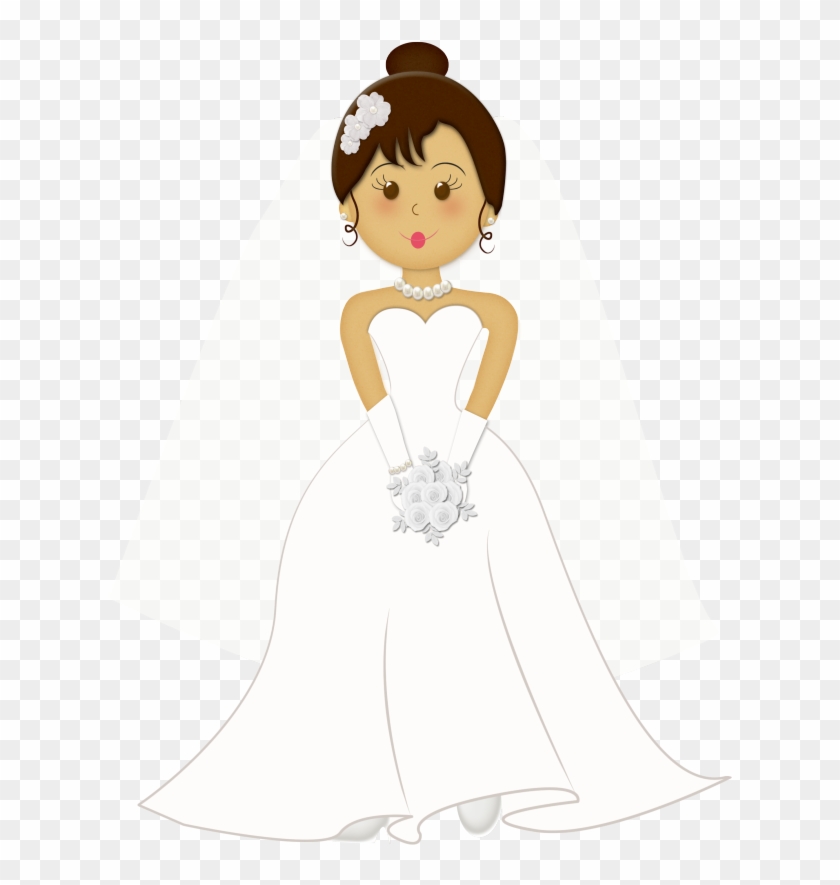 Bride And Groom Png - Wedding Dress Clipart #5673315