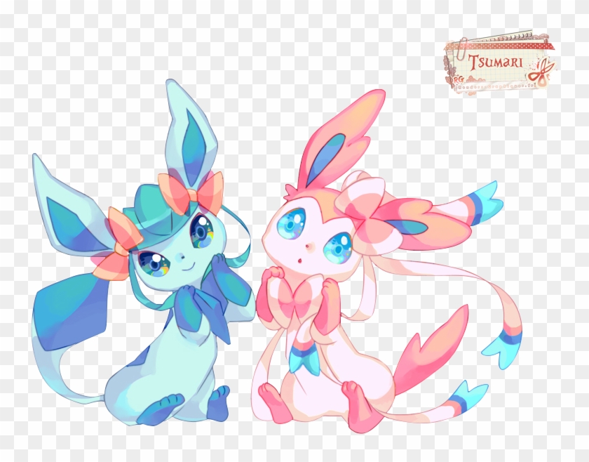 Render Givrali Et Nymphali By Fuyumizu Pokemon W, Pikachu, - Pokemon Givrali Clipart