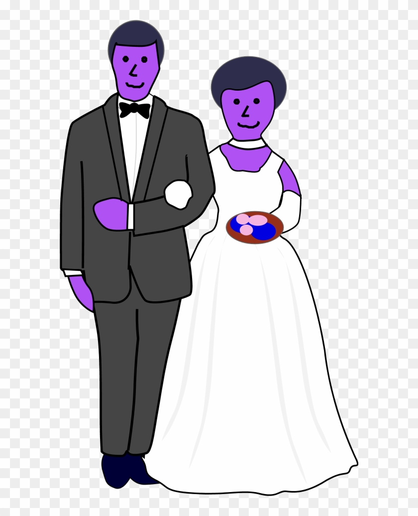 Bride And Groom Clipart #5673475