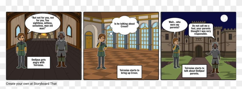 John And Taylor - Battle Of Gonzales Storyboard Clipart