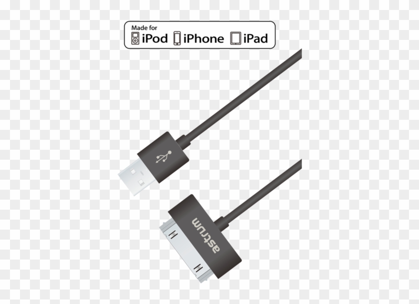Iphone 4/4s Charge & Sync Cable - Data Cable Clipart #5673791