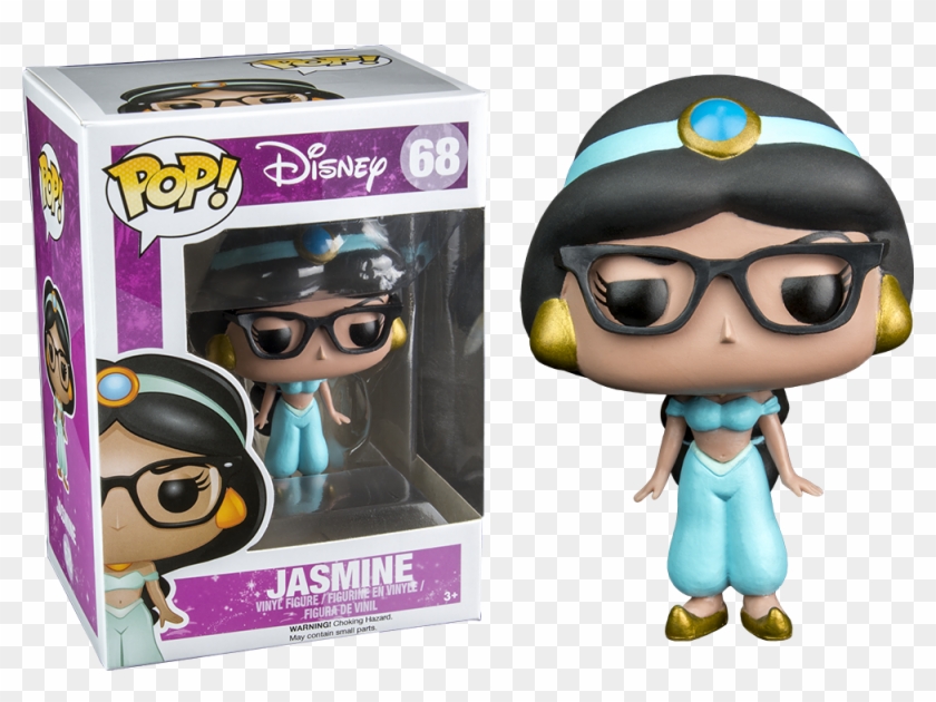 Nerdy / Hipster Jasmine Pop Vinyl Figure - Funko Pop Jasmine Clipart
