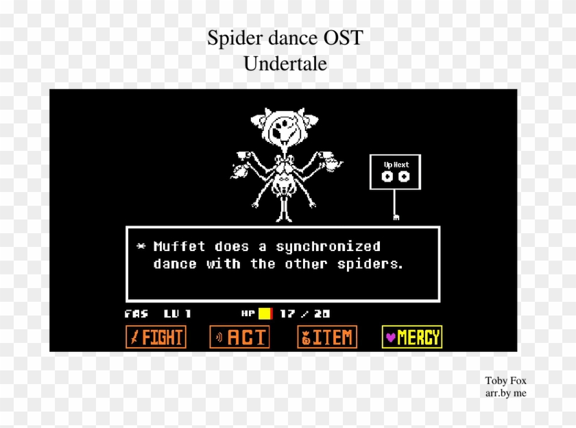 Spider Dance - Undertale Fight Clipart