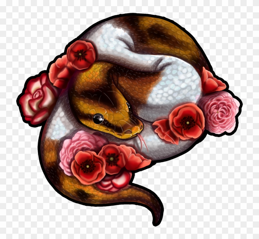 Snake Tattoo Detail Clipart