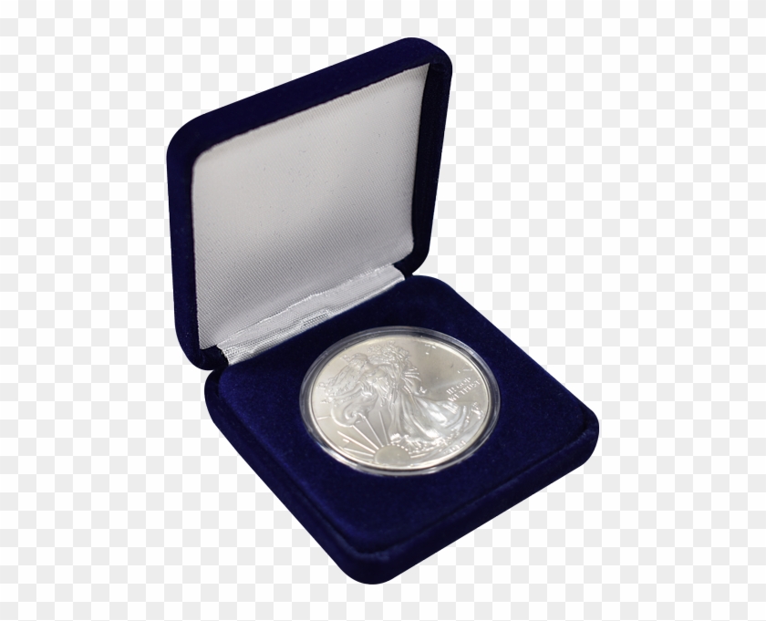 Slim Steel Case Coin Capsule Box - Quarter Clipart #5675004