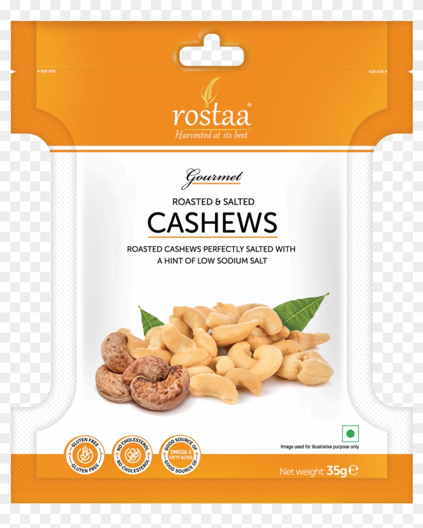 Salted Cashews - Roasted Salted Cashew Nuts Clipart #5675222