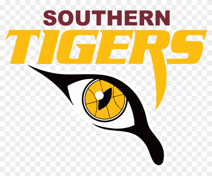 Tiger Paw Print Png - Southern Tigers Basketball Club Logo Clipart