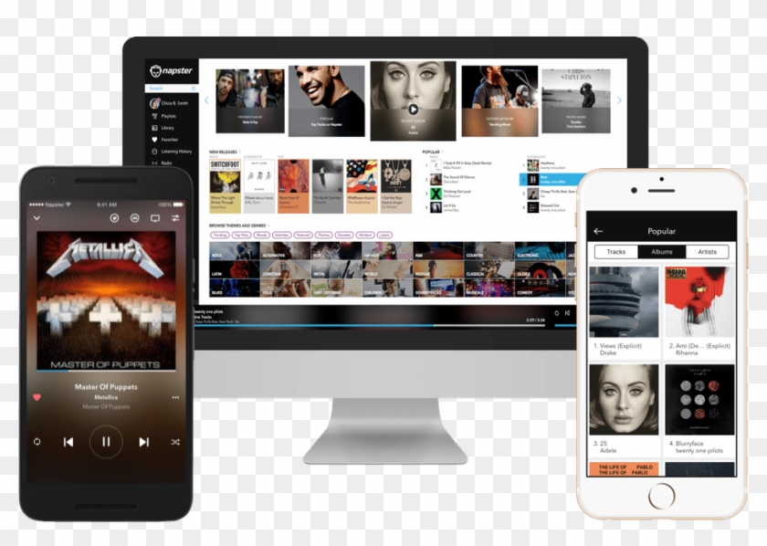 Music Streaming Service Napster Is About To Get Even - Iphone Clipart