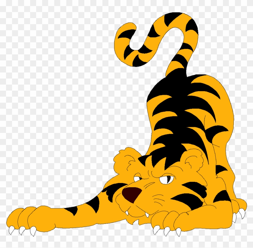 Tiger - Midland Trail Elementary Tiger Clipart #5675782