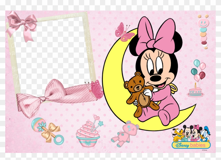 Marcos De Fotos Png Disney Baby ~ Marcos Gratis Para - Minnie Mouse Y Mickey Mouse Bebes Clipart #5675896