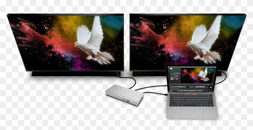 For Mac Customers Looking To Use Dual Monitors With - Usb C デュアル ディスプレイ Clipart #5675975