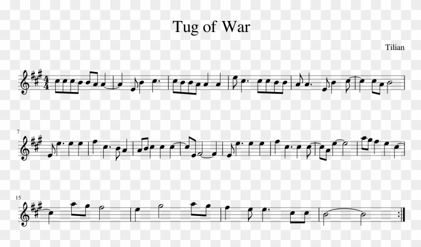 Alouette Sheet Music Trombone Clipart #5676108