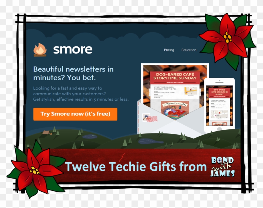 Twelve Techie Gifts - Subscribe Flyers Clipart