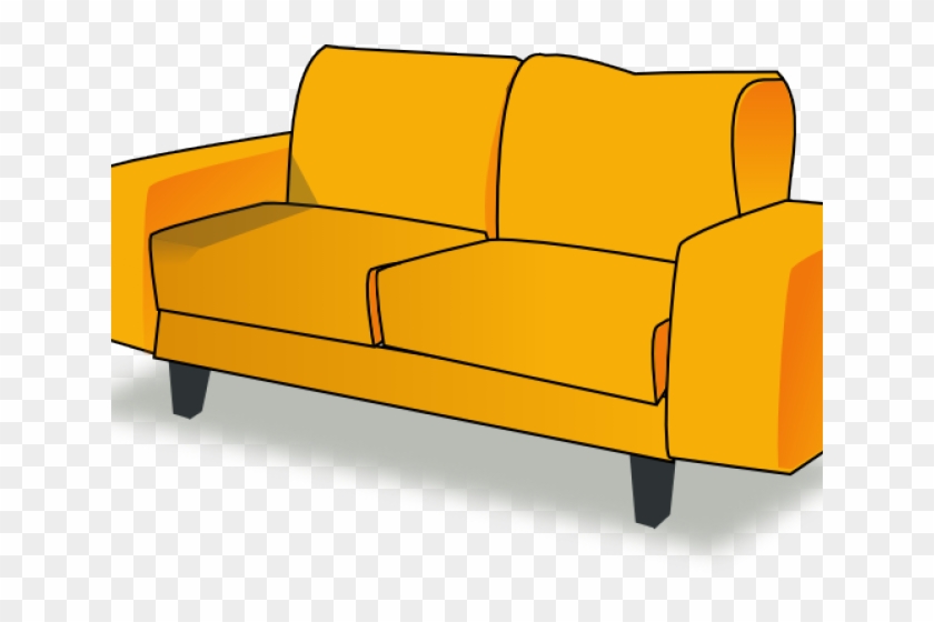 Couch Cliparts - Sofa Clipart - Png Download #5676786