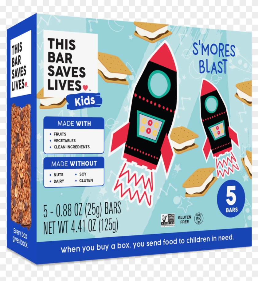 Bar Saves Lives Smores Blast Box Clipart