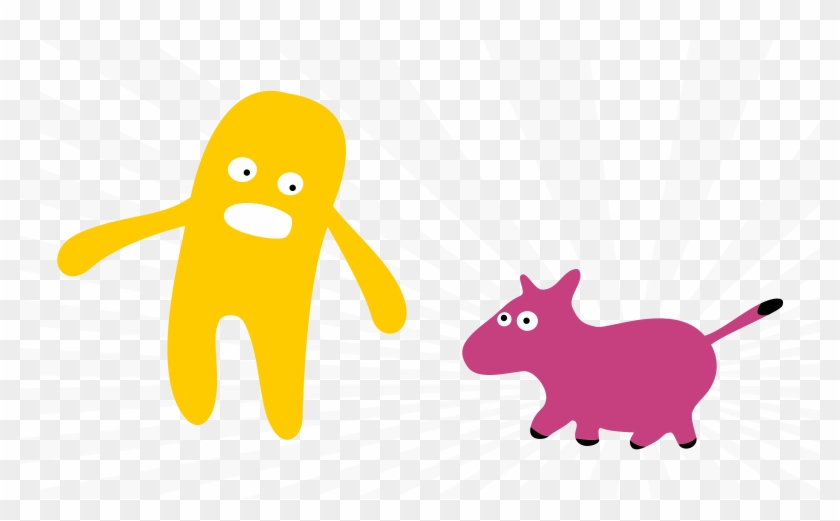 This Free Icons Png Design Of Walking The Dog - Dog Clipart