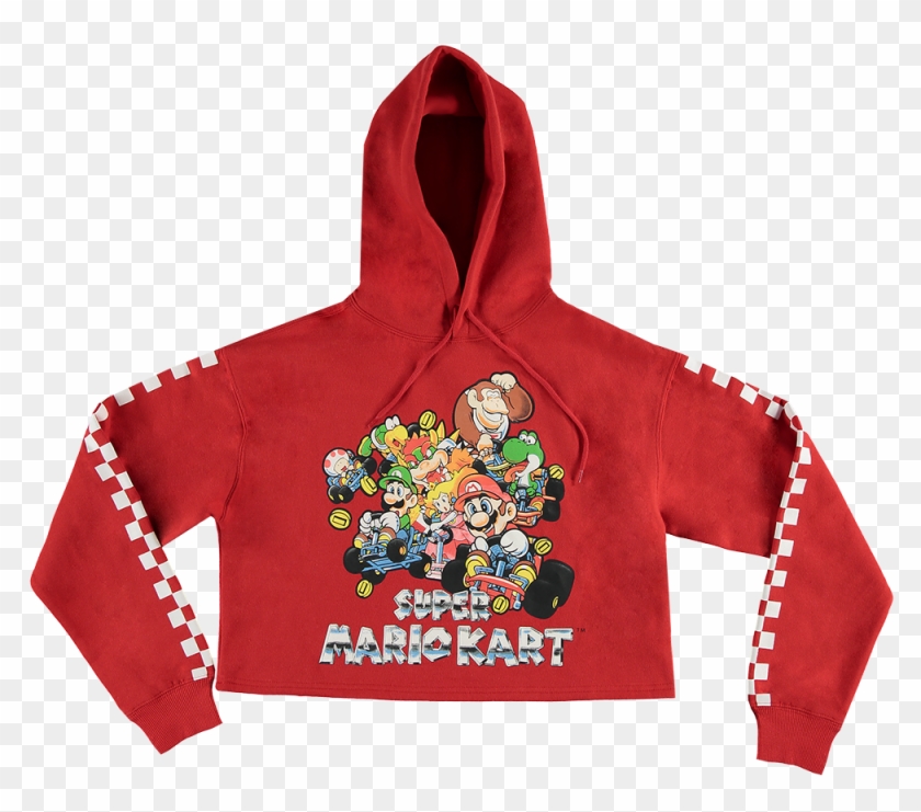 Super Nintendo X Forever 21 Collection , Png Download - Super Mario Kart Hoodie Clipart #5677381