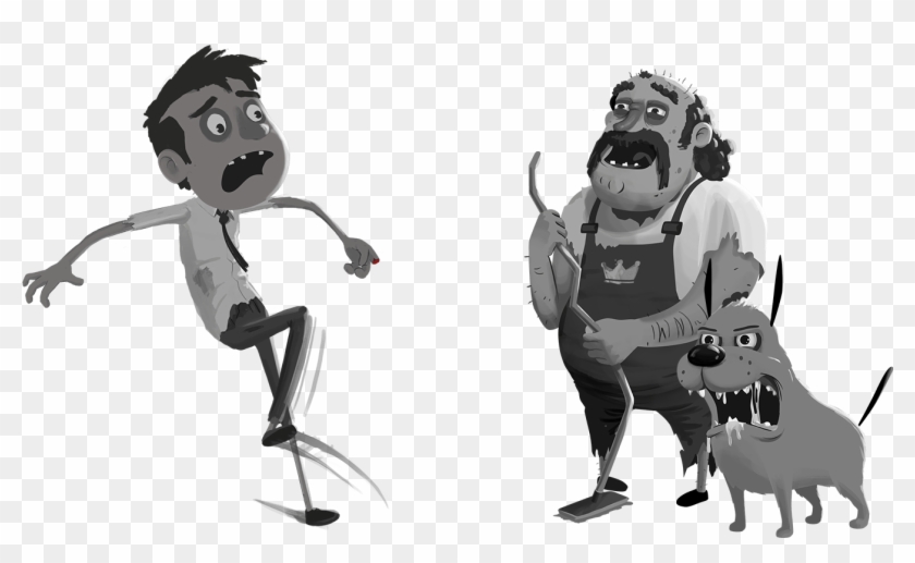 End Our Main Character Fred's Life, Sending One Back - Cartoon Clipart #5677617