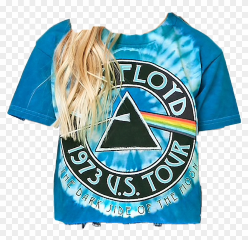 #pinkfloyd #shirt #forever21 #freetoedit - Tie Dye Band Shirt Clipart