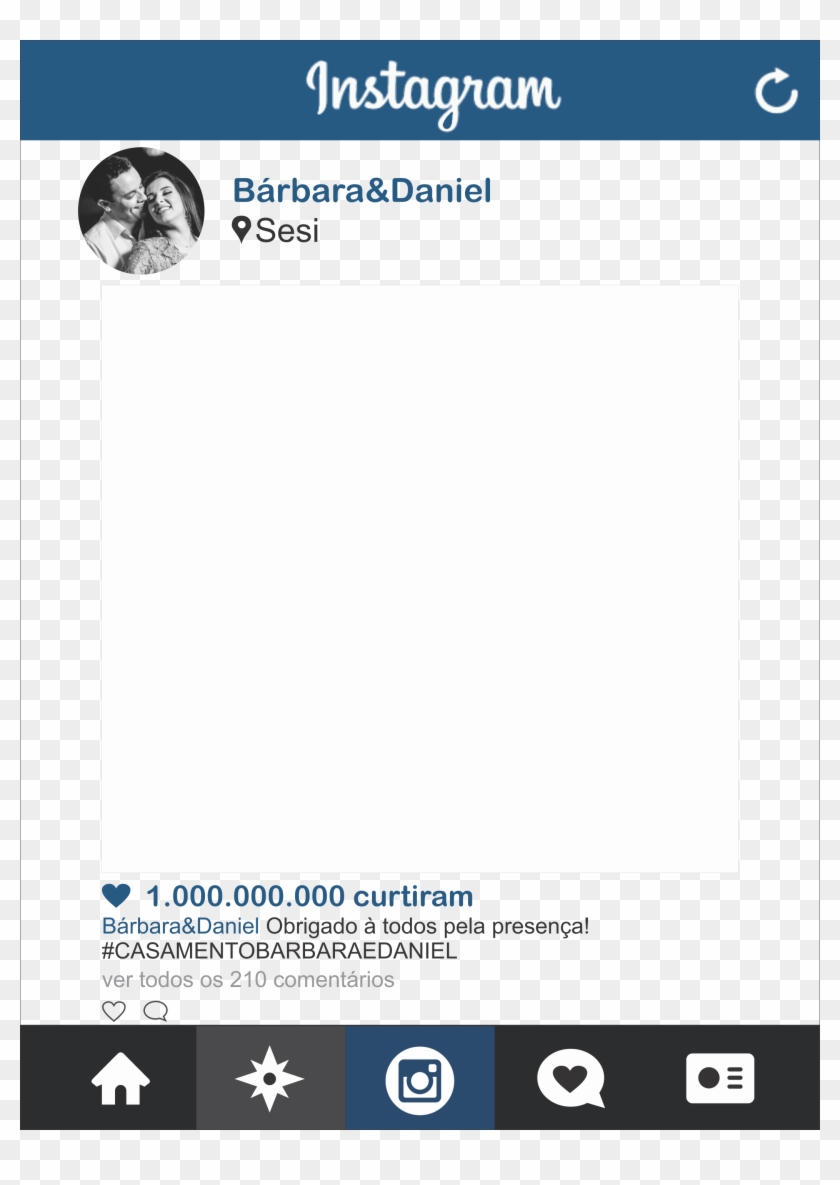 Placa Instagram Png - Blonde Fit Girl Instagram Clipart