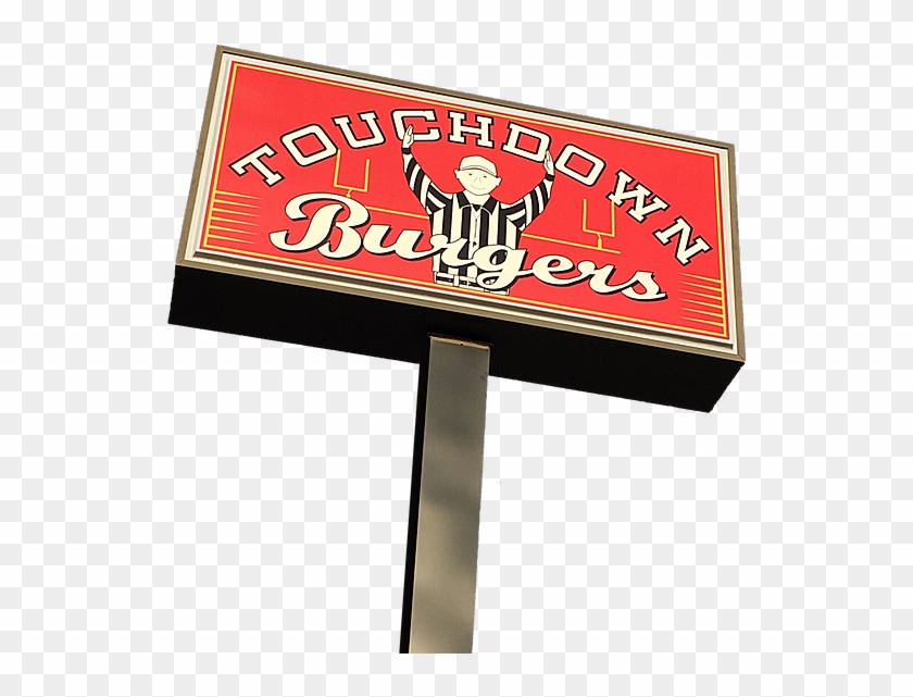 Touchdown Burgers In Enterprise, Al - Sign Clipart