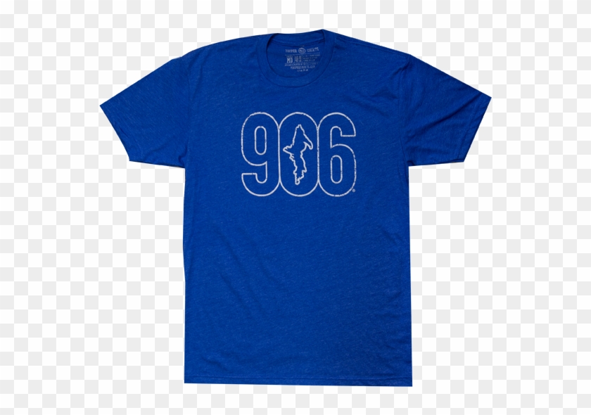 "906 " Royal Blue T-shirt - Enjoy The Great Outdoors Sticker Clipart #5678381