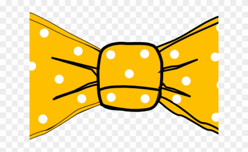 Polka Dot Bow Tie Clipart - Png Download