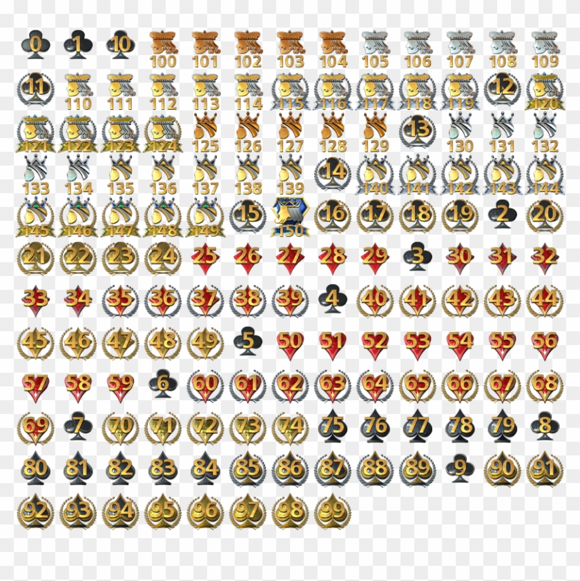 All 150 Ranks That Are Available In The Beta - Battlefield 4 Ranks Clipart #5678922