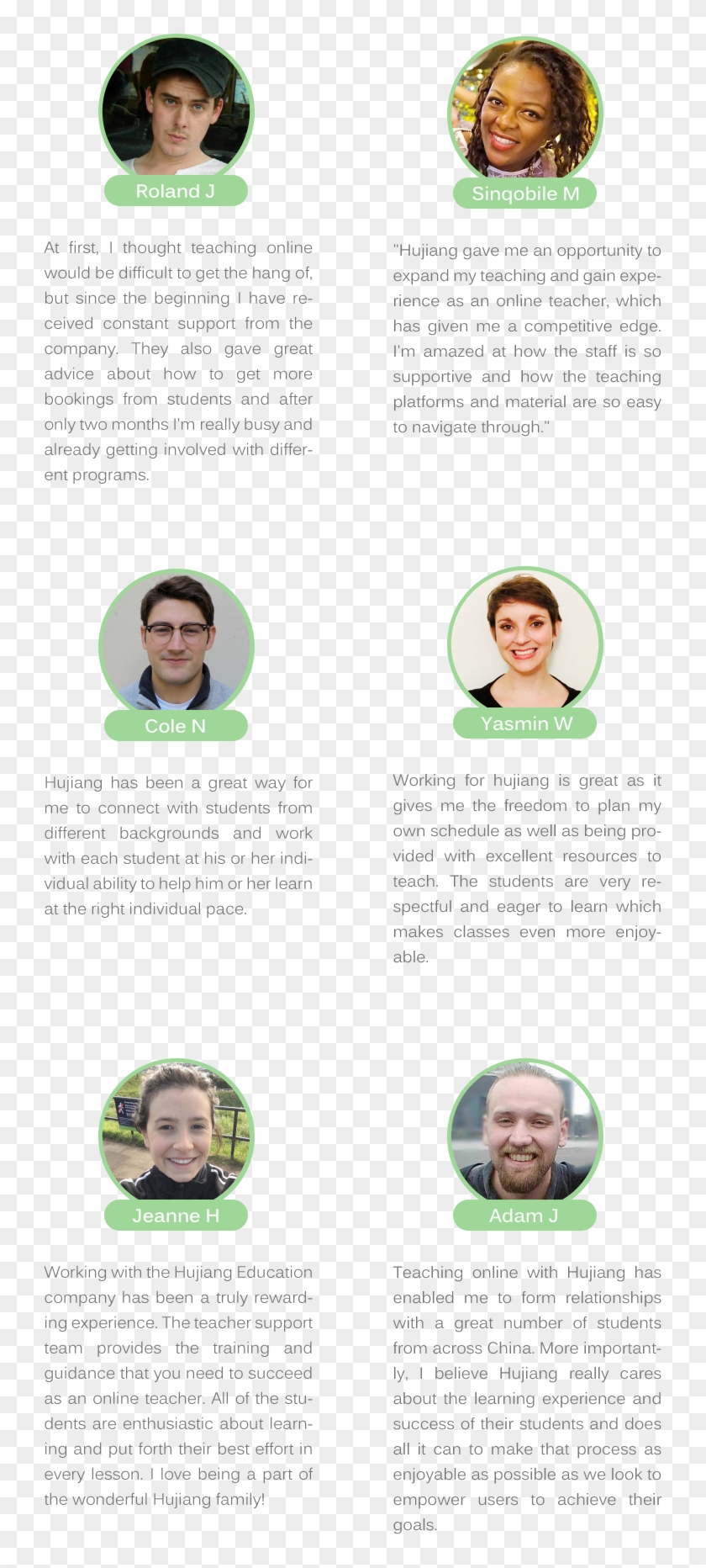 Teacher Testimonials - Brochure Clipart