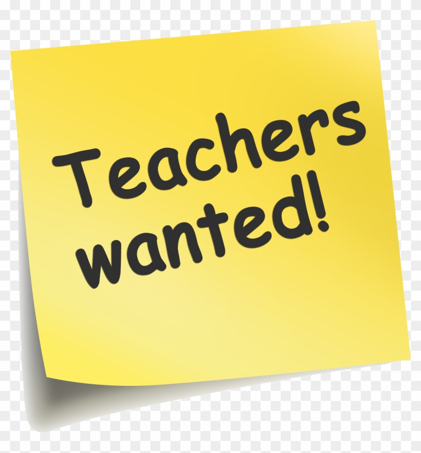 Teachers Wanted Clipart