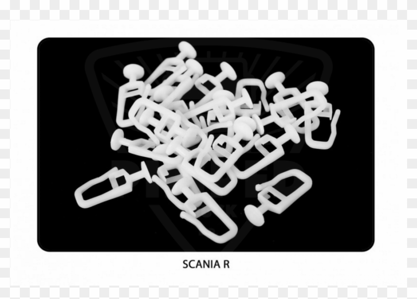 Hooks For Curtains Scania R-series - Calligraphy Clipart