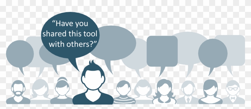 Click Here To Share Your Story - Cartoon Clipart