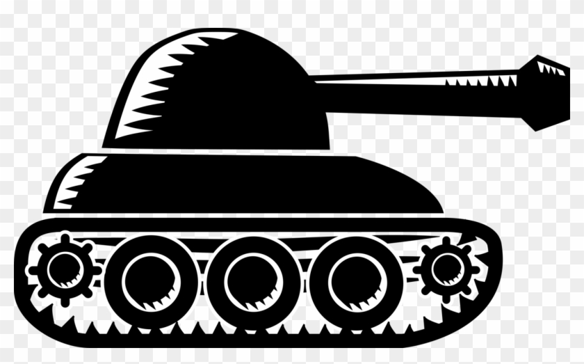 Tank Military Vehicle Soldier Army - Ww1 Tank Clipart - Png Download