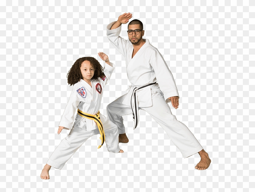 Families Can Train Together, And In Any Other Program - Ymca Karate Clipart