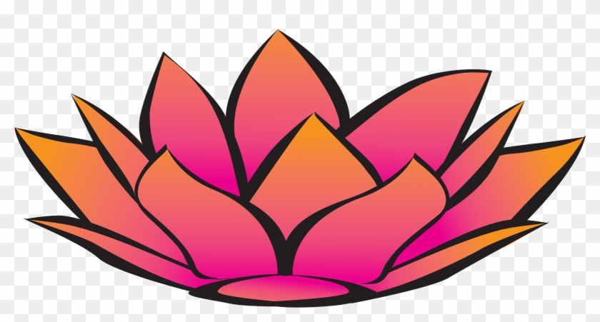 Lotus Flowerlotus Flower Graphic Png - Happy Valentines Day Yoga Clipart
