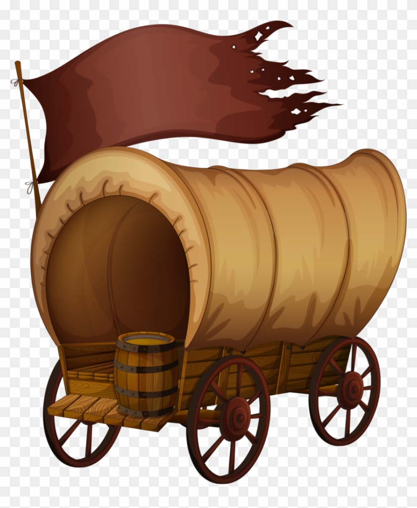 Фото, Автор Soloveika На Яндекс - Wild West Wagon Clipart - Png Download