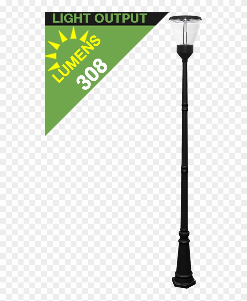 Po04 Solar Led Lamp Post Light With Standard Sectional - Solar Pole Lights Clipart #5679813